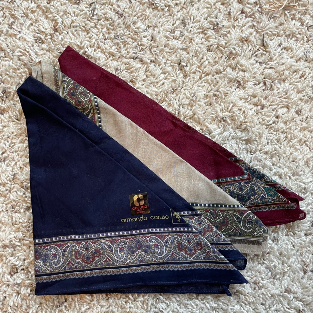 New Armando Caruso handkerchief